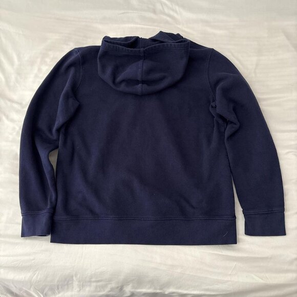 GAP Navy Blue Hoodie with Embroidered Logo - Picture 3 of 6